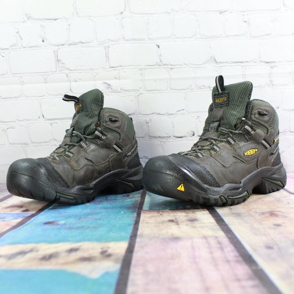 KEEN Dry Lace-up Waterproof Hiking Boots Size 8 - Picture 3 of 9